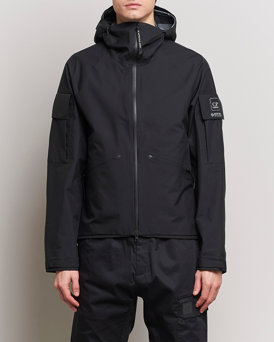 Herren | Zeitgemäße Jacken | C.P. Company | Metropolis GORE-TEX Nylon Hooded Jacket Black