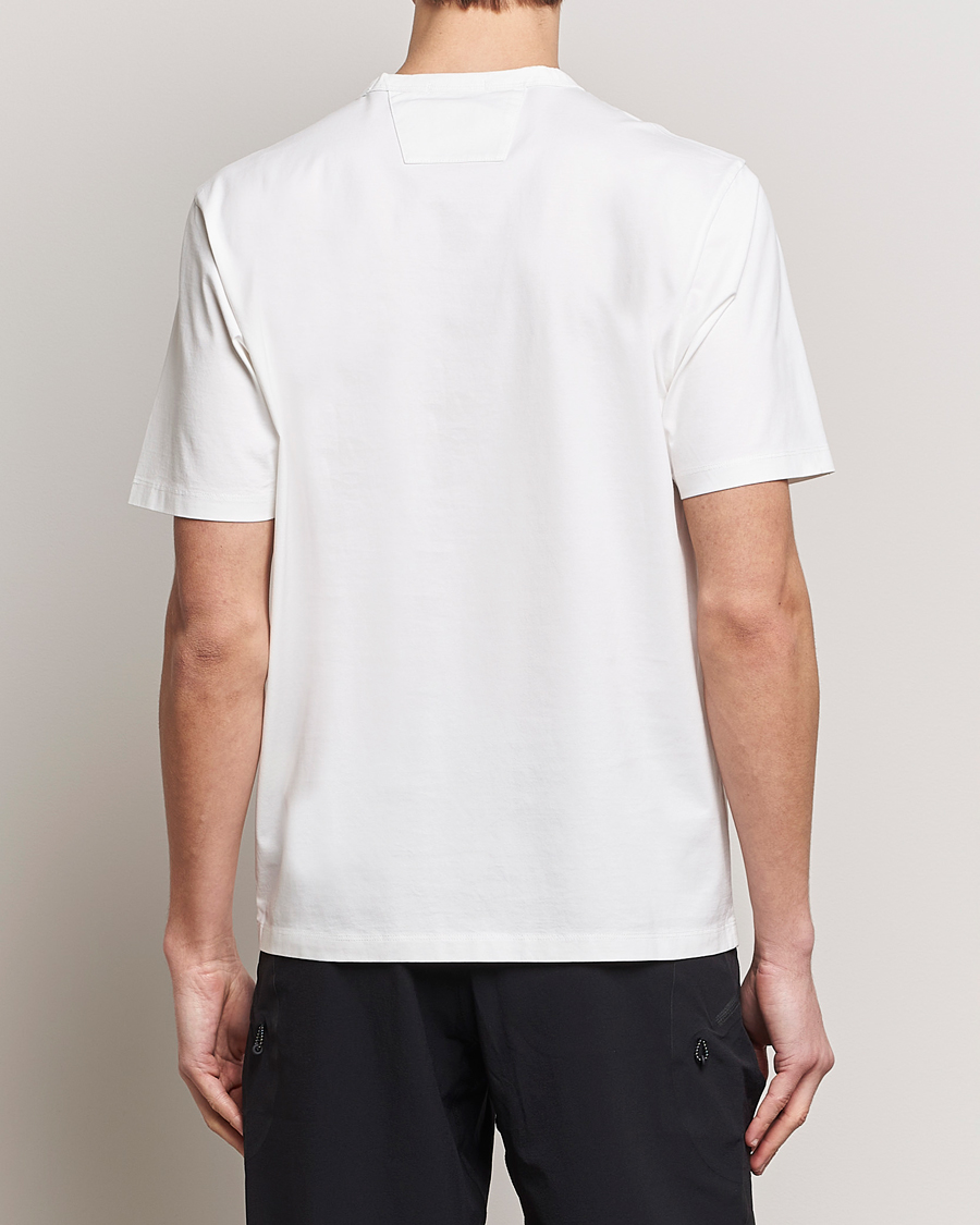 Herren | T-Shirts | C.P. Company | Metropolis Mercerized Jersey Logo T-Shirt White