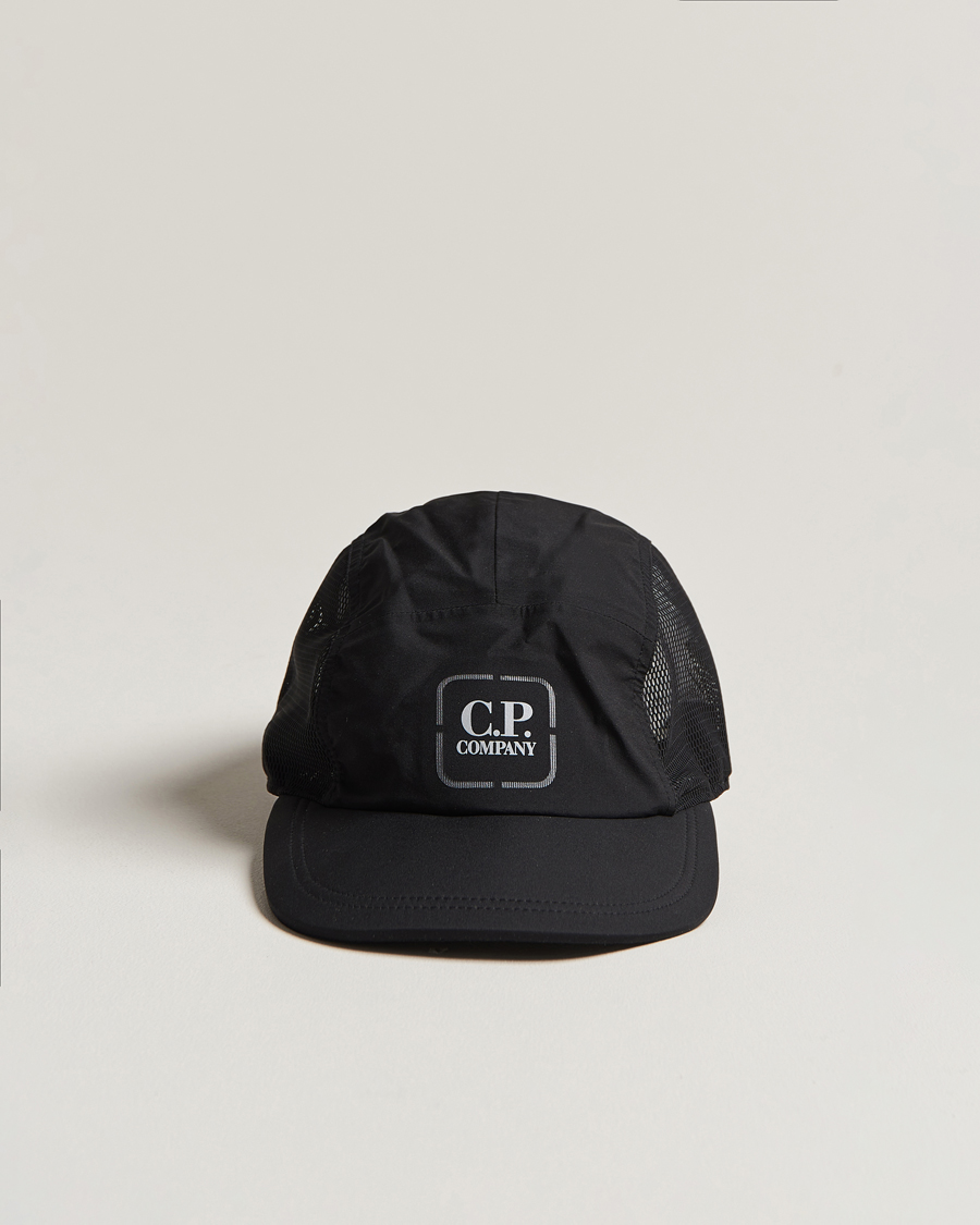 Herren | C.P. Company Metropolis Gore-Tex Baseball Cap Black | C.P. Company | Metropolis Gore-Tex Baseball Cap Black
