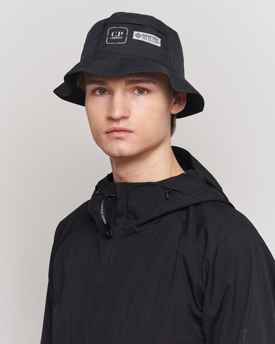 Herren | C.P. Company Metropolis Gore-Tex Bucket Hat Black | C.P. Company | Metropolis Gore-Tex Bucket Hat Black