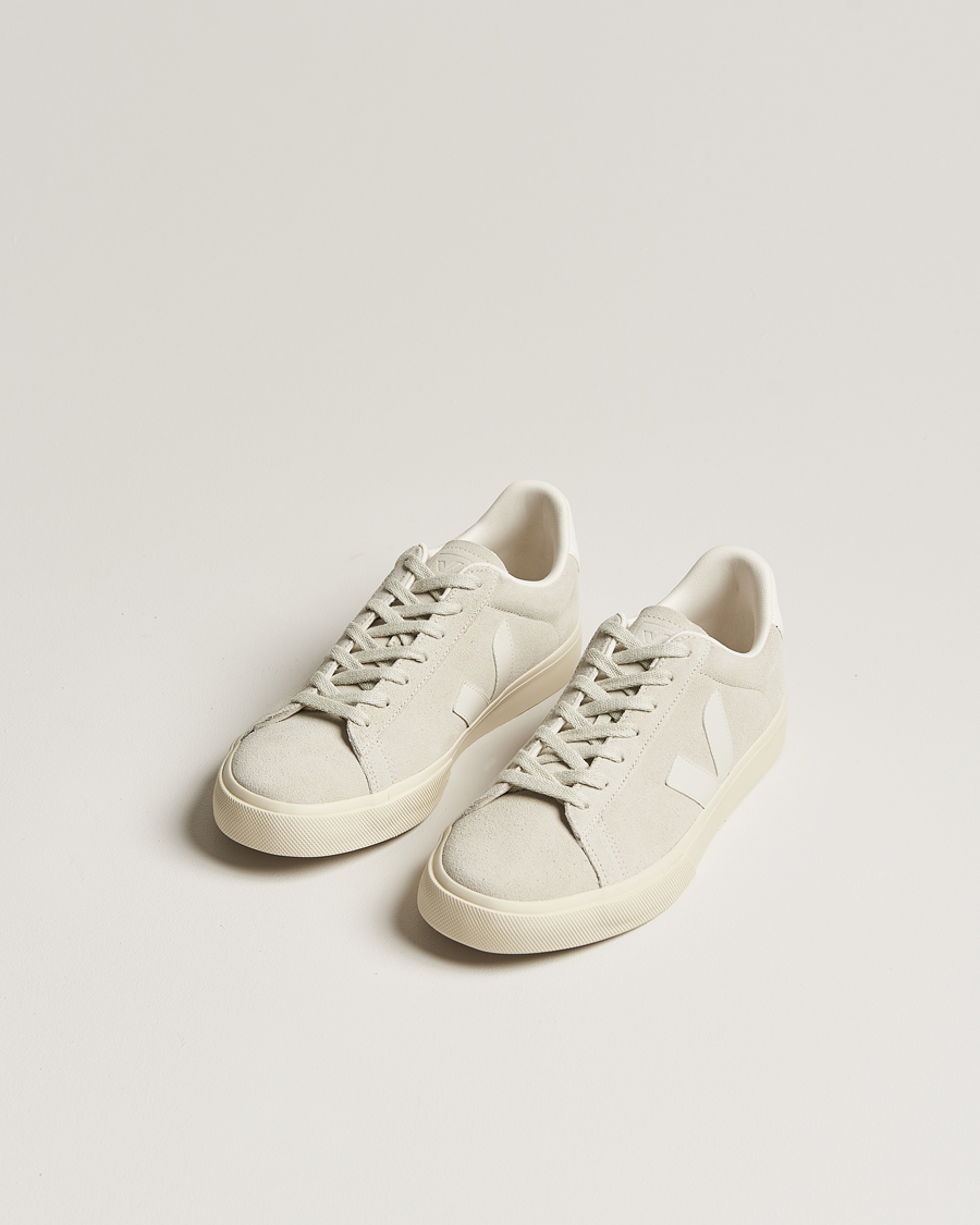 Herren | Veja Campo Suede Sneaker Natural White | Veja | Campo Suede Sneaker Natural White