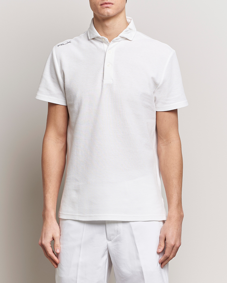 Herren | Poloshirts | RLX Ralph Lauren | Short Sleeve Polo Ceramic White