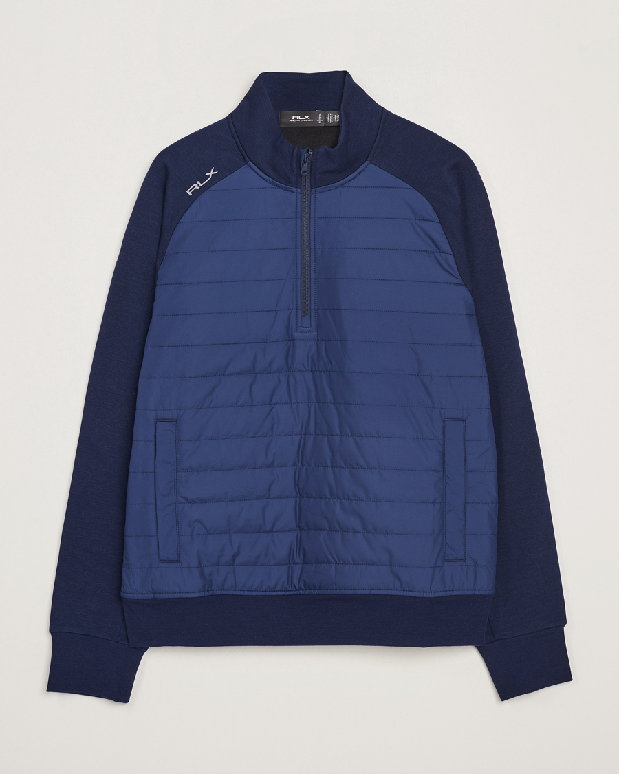Herren | Pullover | RLX Ralph Lauren | Performance Hybrid Half Zip Refined Navy