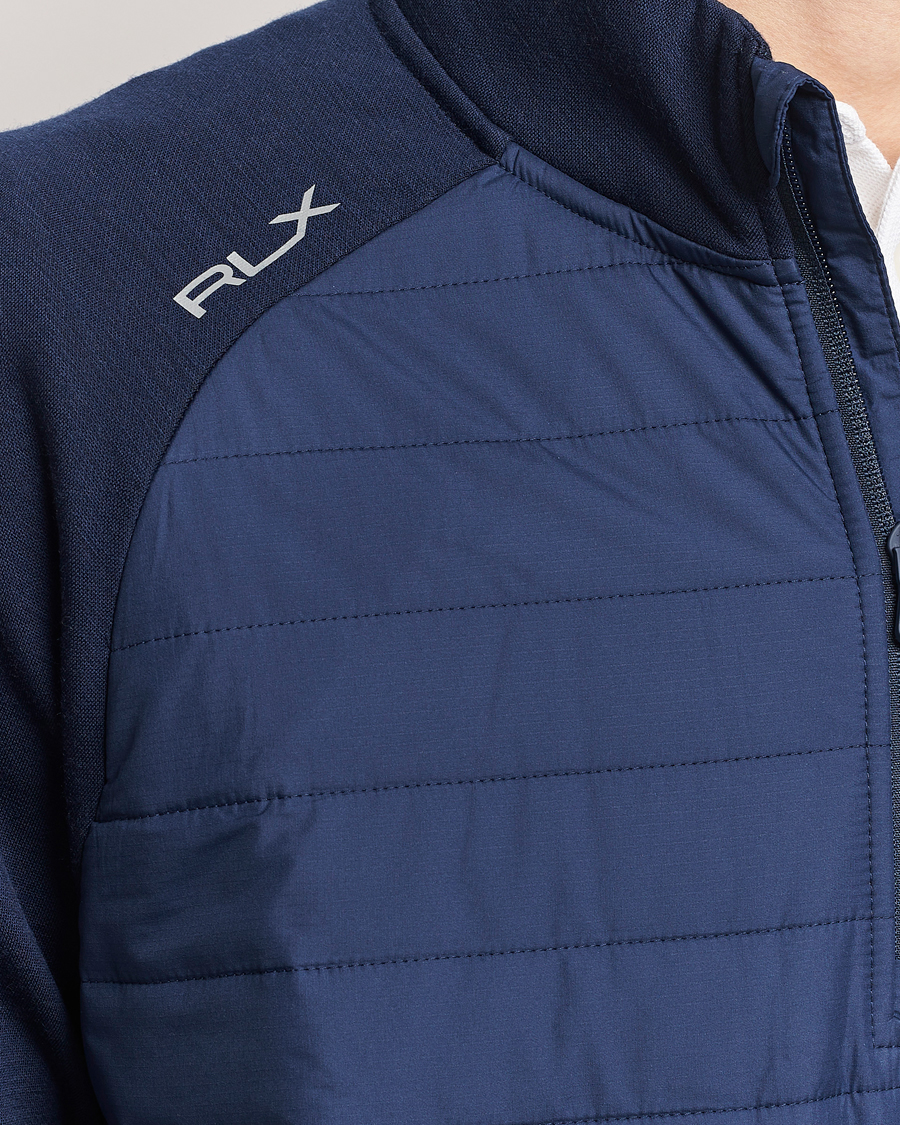 Herren | Pullover | RLX Ralph Lauren | Performance Hybrid Half Zip Refined Navy