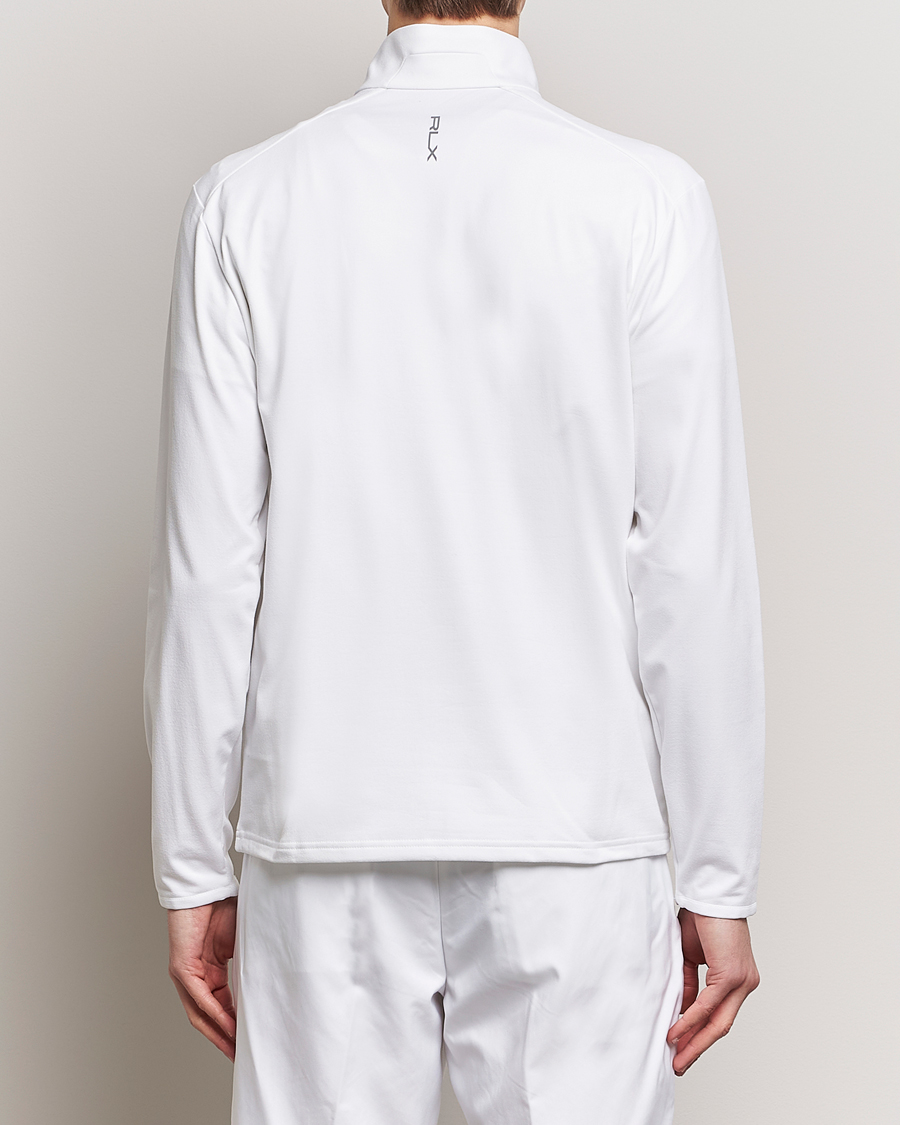 Herren | Pullover | RLX Ralph Lauren | Luxury Jersey Half Zip Ceramic White