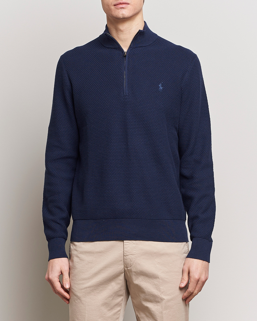 Herren | Kleidung | Polo Ralph Lauren Golf | Cotton Jersey Half Zip Refined Navy