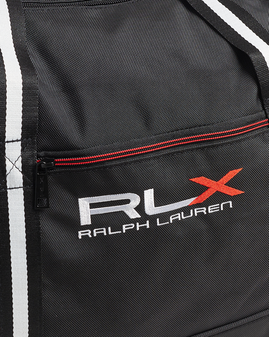 Herren | RLX Ralph Lauren Boston Duffle Bag Black/Red | RLX Ralph Lauren | Boston Duffle Bag Black/Red