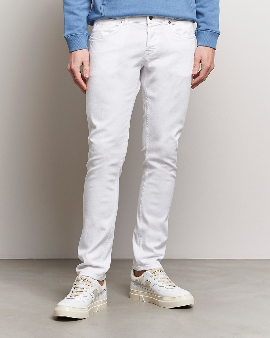 Herren | Slim fit | Dondup | George Bullstretch Jeans White