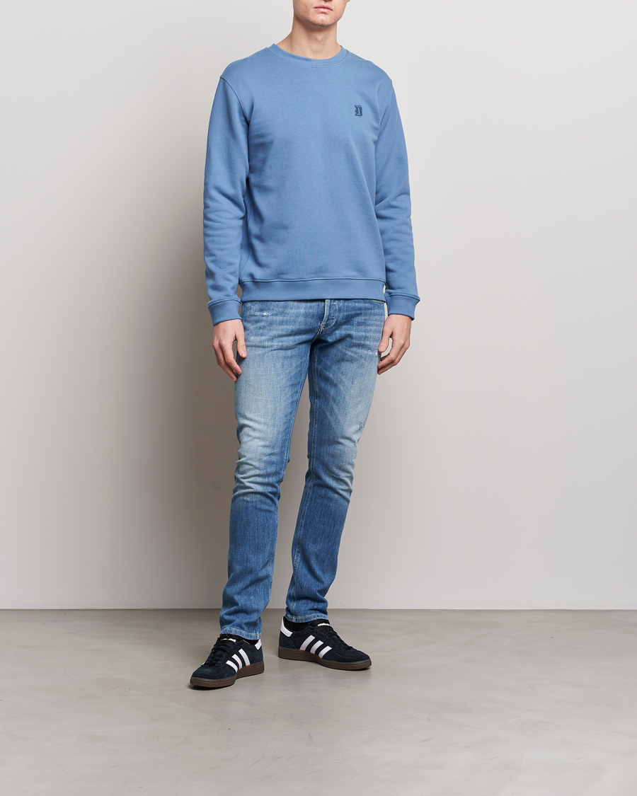 Herren | Jeans | Dondup | George Distressed Jeans Light Blue