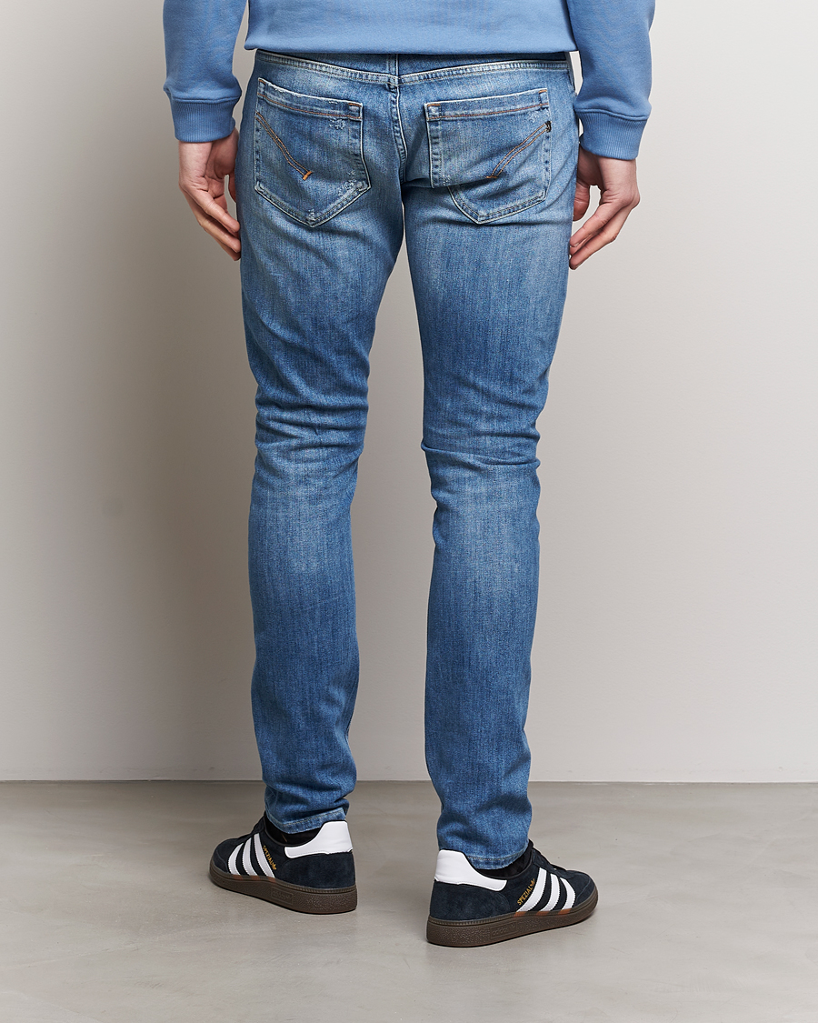 Herren | Jeans | Dondup | George Distressed Jeans Light Blue