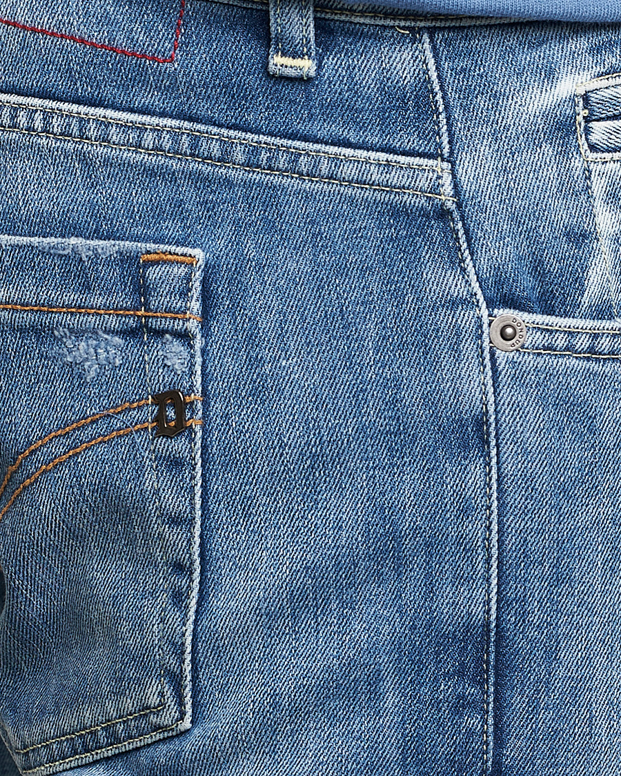 Herren | Jeans | Dondup | George Distressed Jeans Light Blue