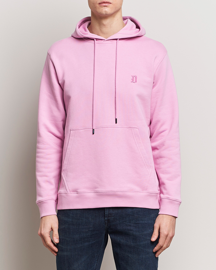 Herren | Kleidung | Dondup | Logo Hoodie Washed Pink