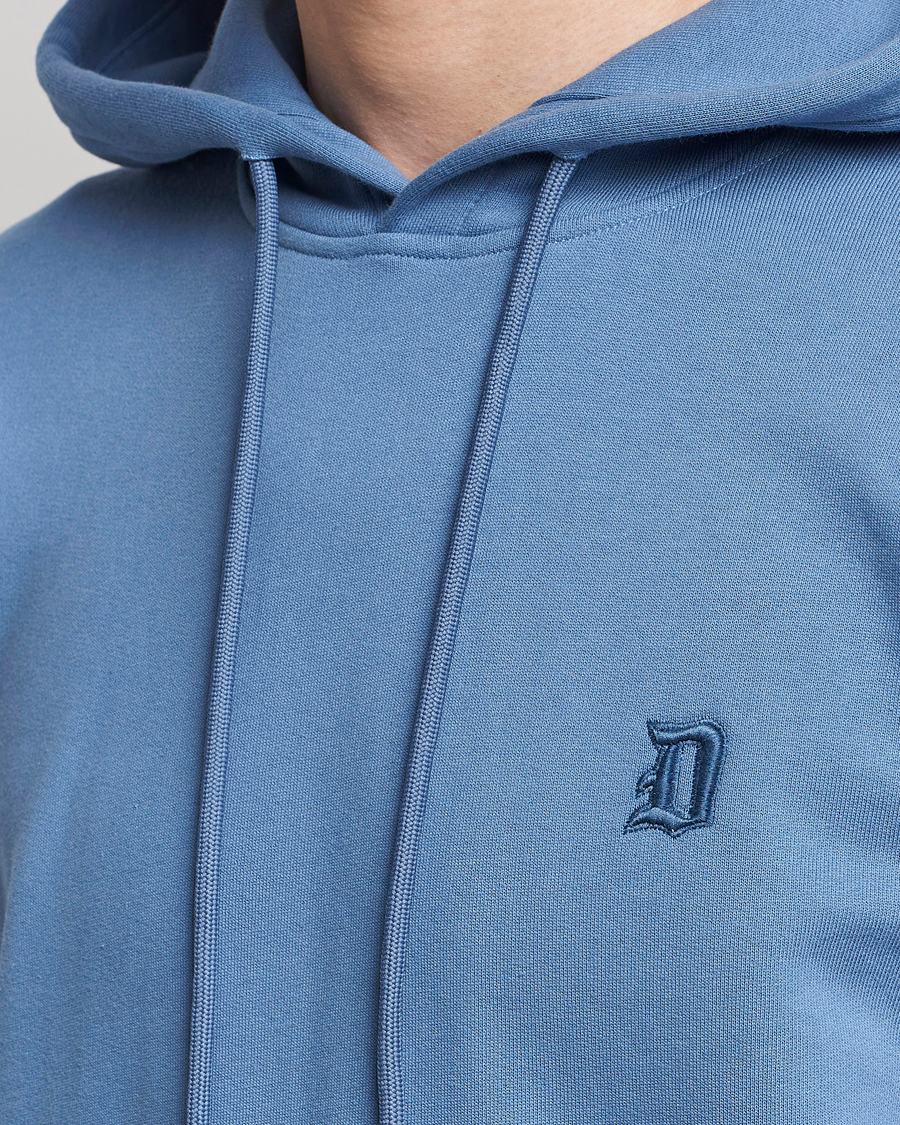 Herren | Pullover | Dondup | Logo Hoodie Washed Blue