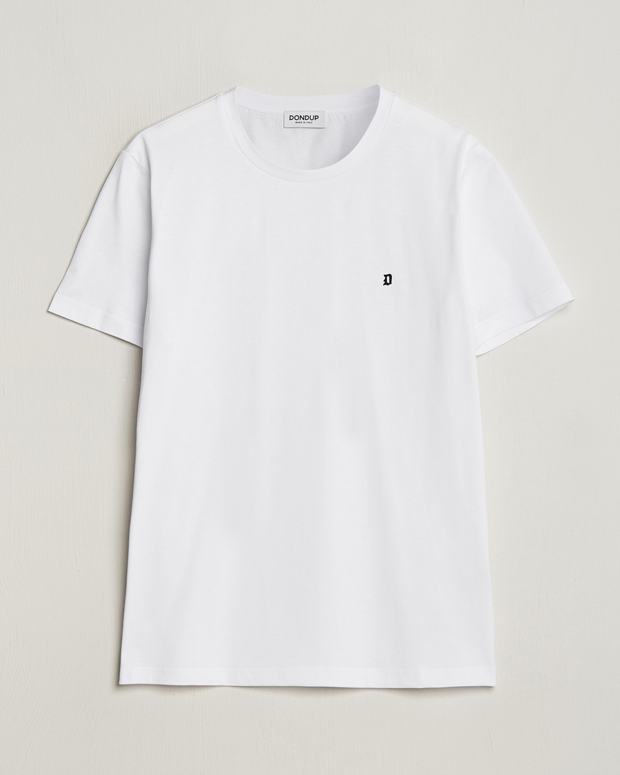 Herren | T-Shirts | Dondup | Logo Crew Neck T-Shirt White
