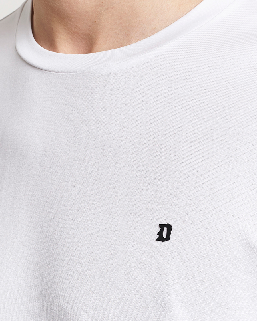 Herren | T-Shirts | Dondup | Logo Crew Neck T-Shirt White