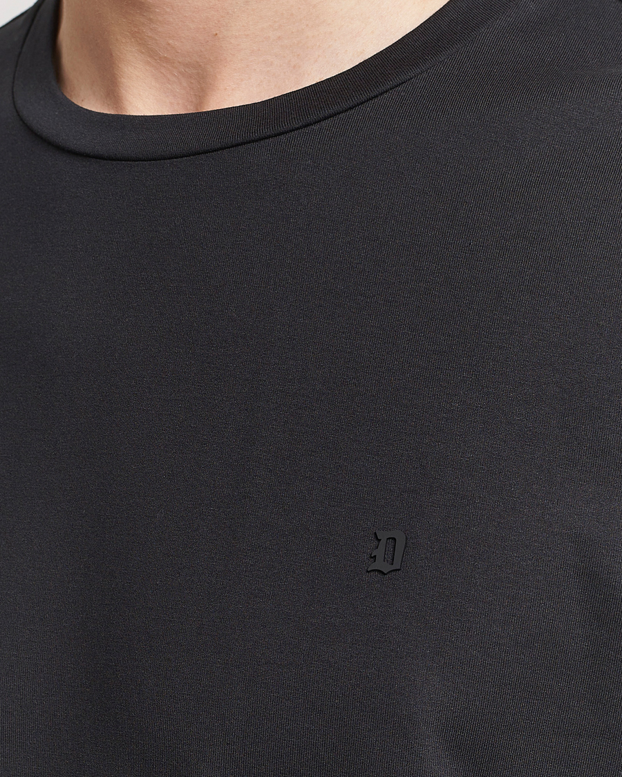 Herren | T-Shirts | Dondup | Logo Crew Neck T-Shirt Black