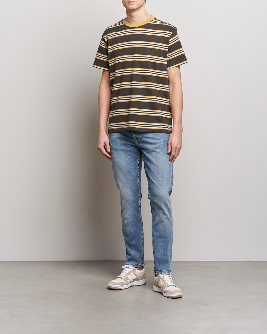 Herren | Jeans | Nudie Jeans | Lean Dean Jeans Broken Blue