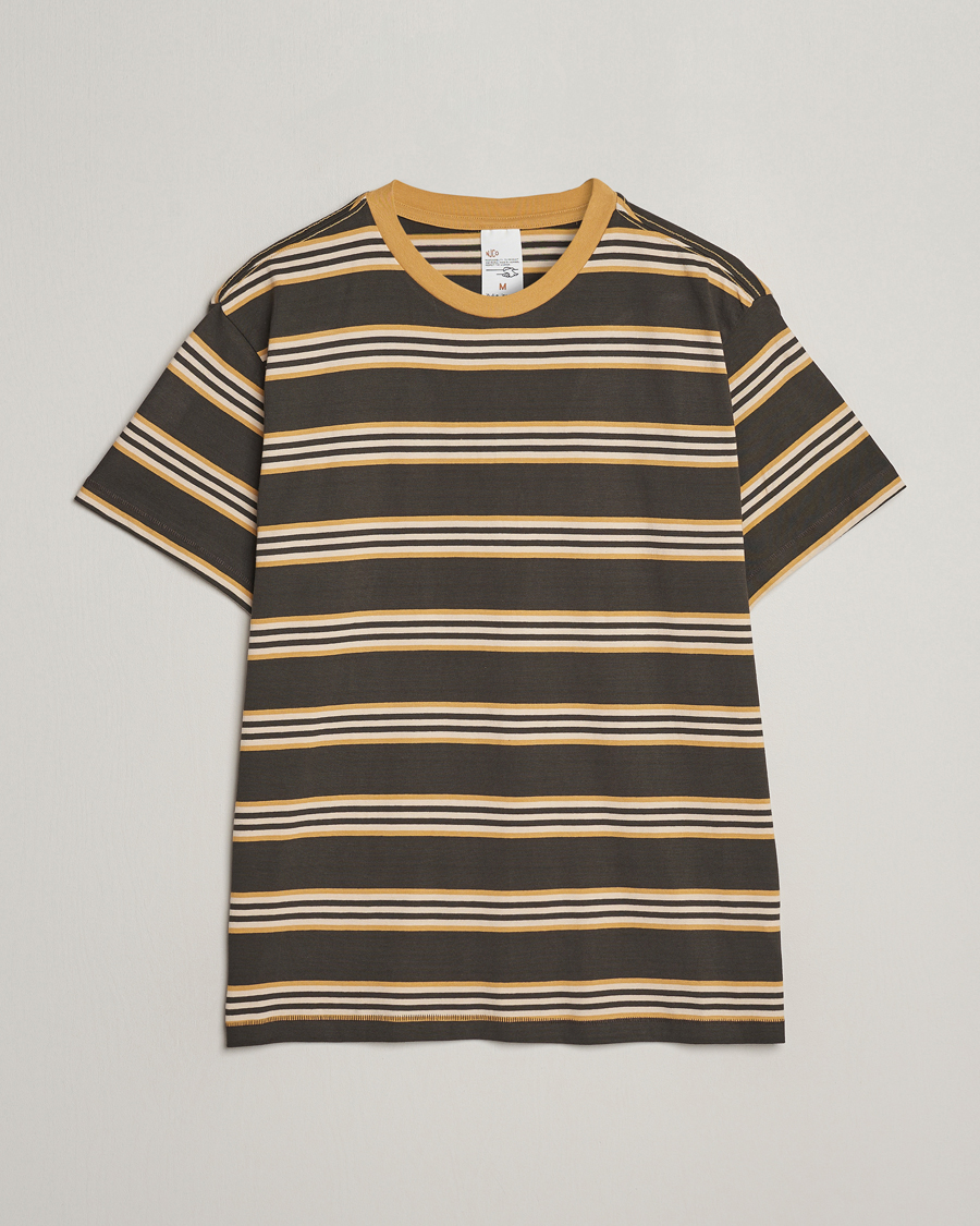 Herren | T-Shirts | Nudie Jeans | Leif Striped Crew Neck T-Shirt Multi