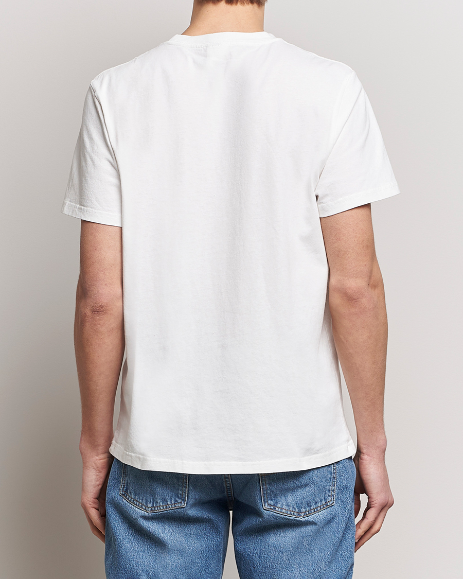 Herren | T-Shirts | Nudie Jeans | Roy Printed Crew Neck T-Shirt Off White