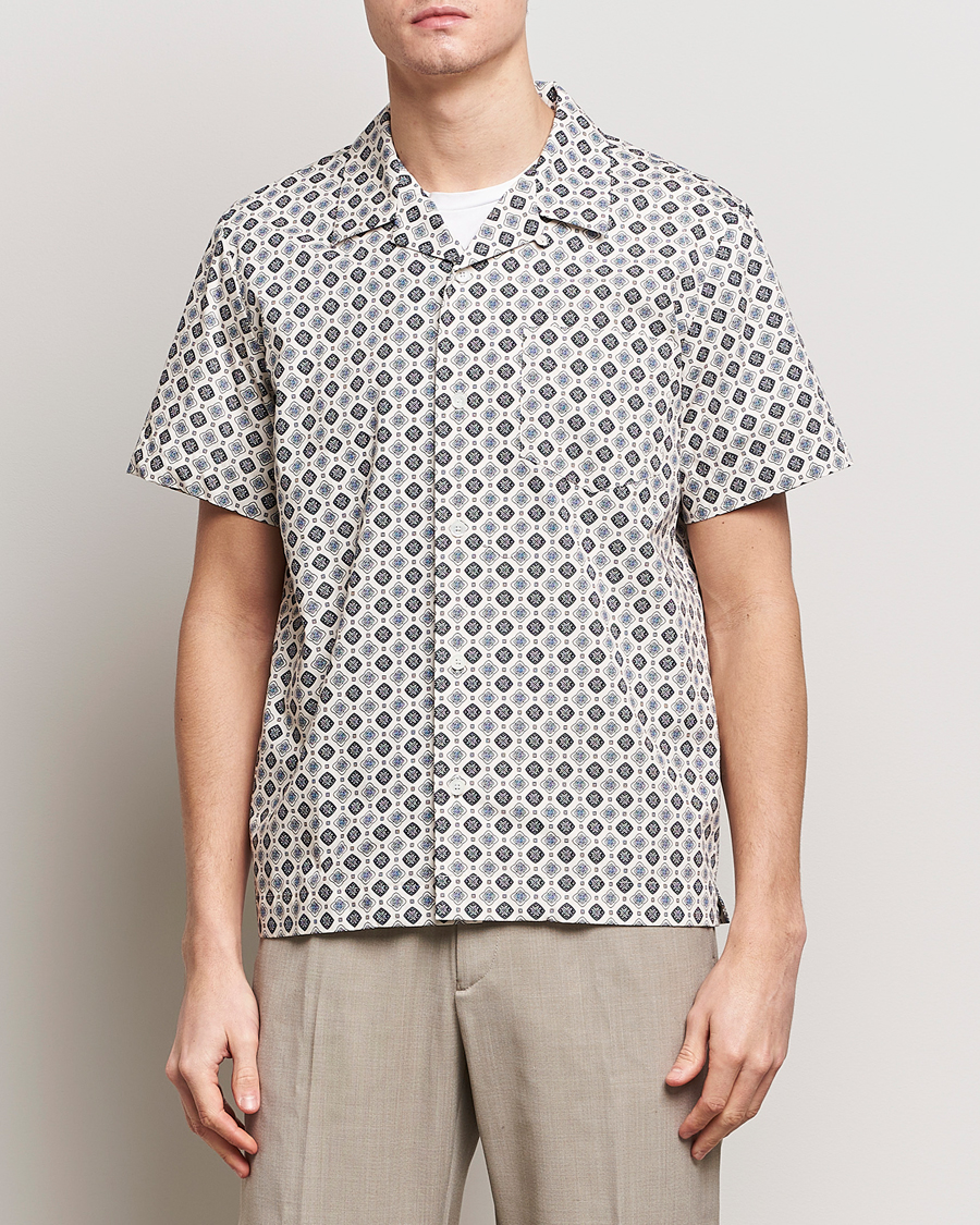 Herren | Hemden | A.P.C. | Lloyd Printed Resort Shirt Off White