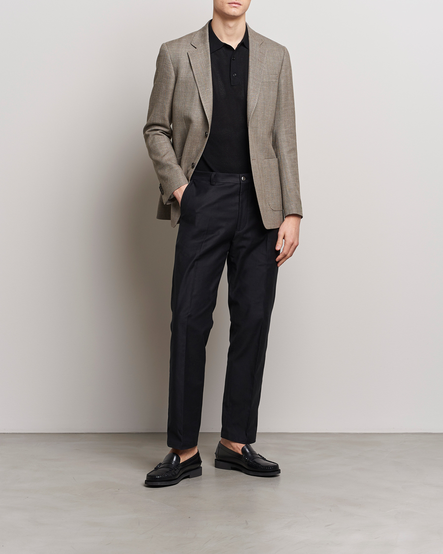 Herren | Sakkos | Tiger of Sweden | Justin Herringbone Blazer Putty Beige