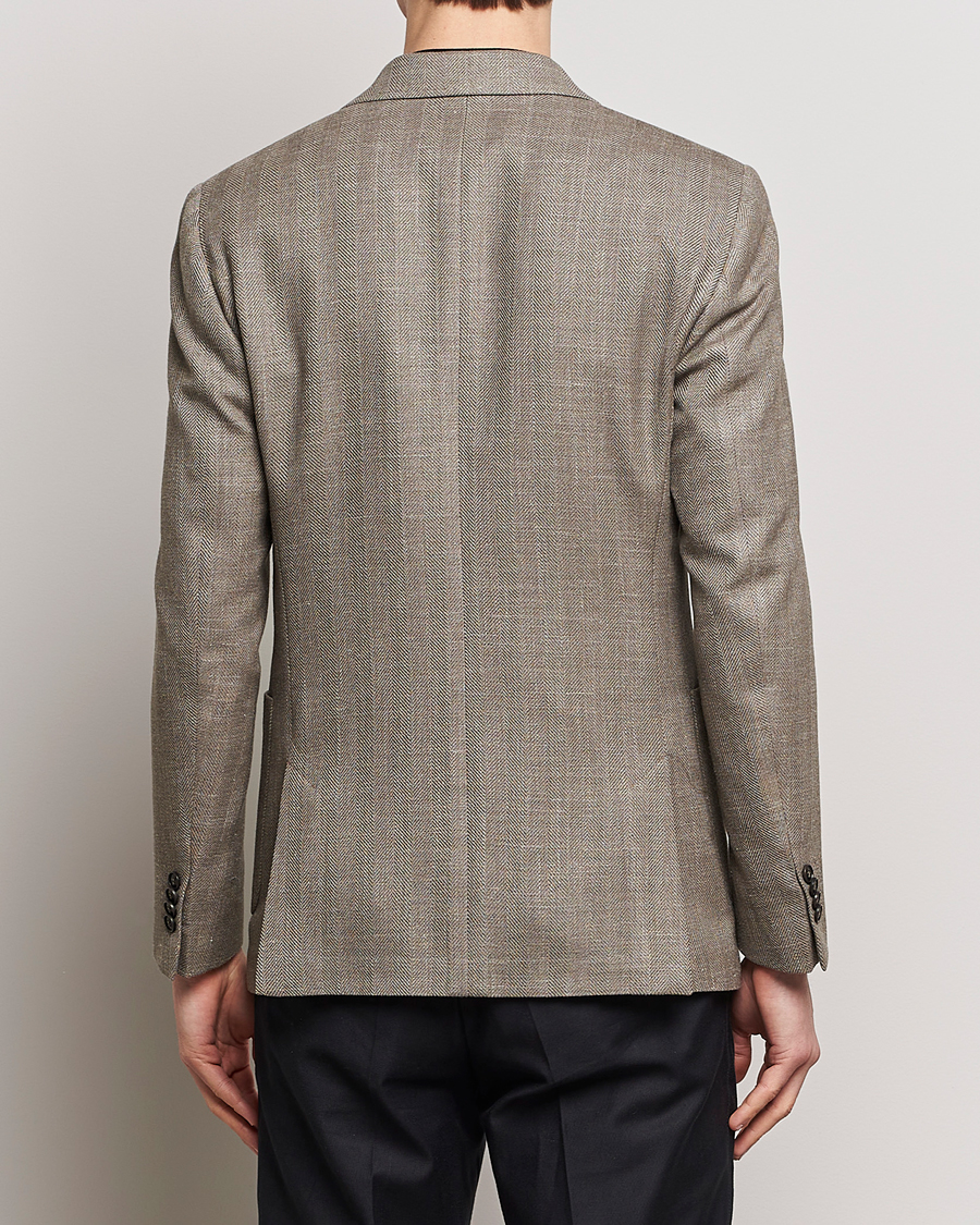 Herren | Sakkos | Tiger of Sweden | Justin Herringbone Blazer Putty Beige