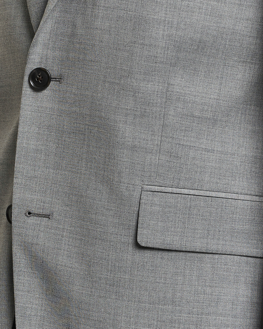 Herren | Sakkos | Tiger of Sweden | Justin Wool Travel Suit Blazer Grey Melange