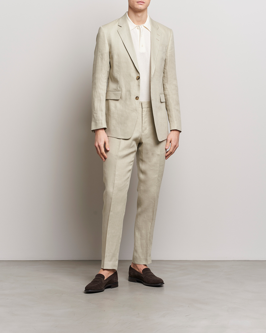 Herren | Hosen | Tiger of Sweden | Tenuta Linen Suit Trousers Dawn Misty