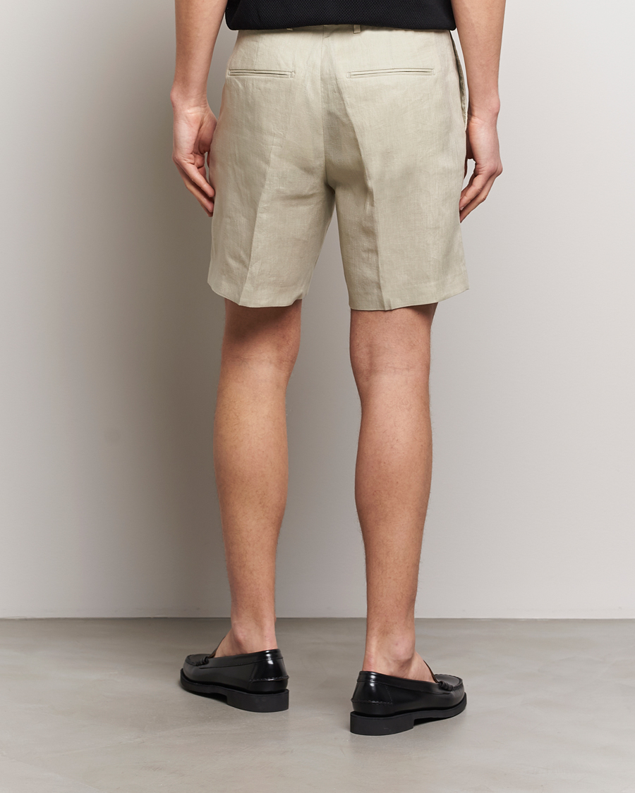 Herren | Shorts | Tiger of Sweden | Thiago Linen Shorts Dawn Misty