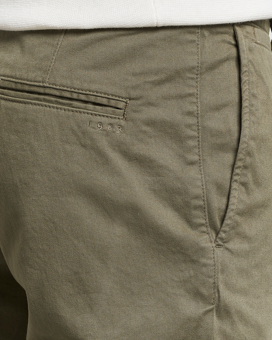 Herren | Hosen | Tiger of Sweden | Caidon Cotton Chinos Dusty Green