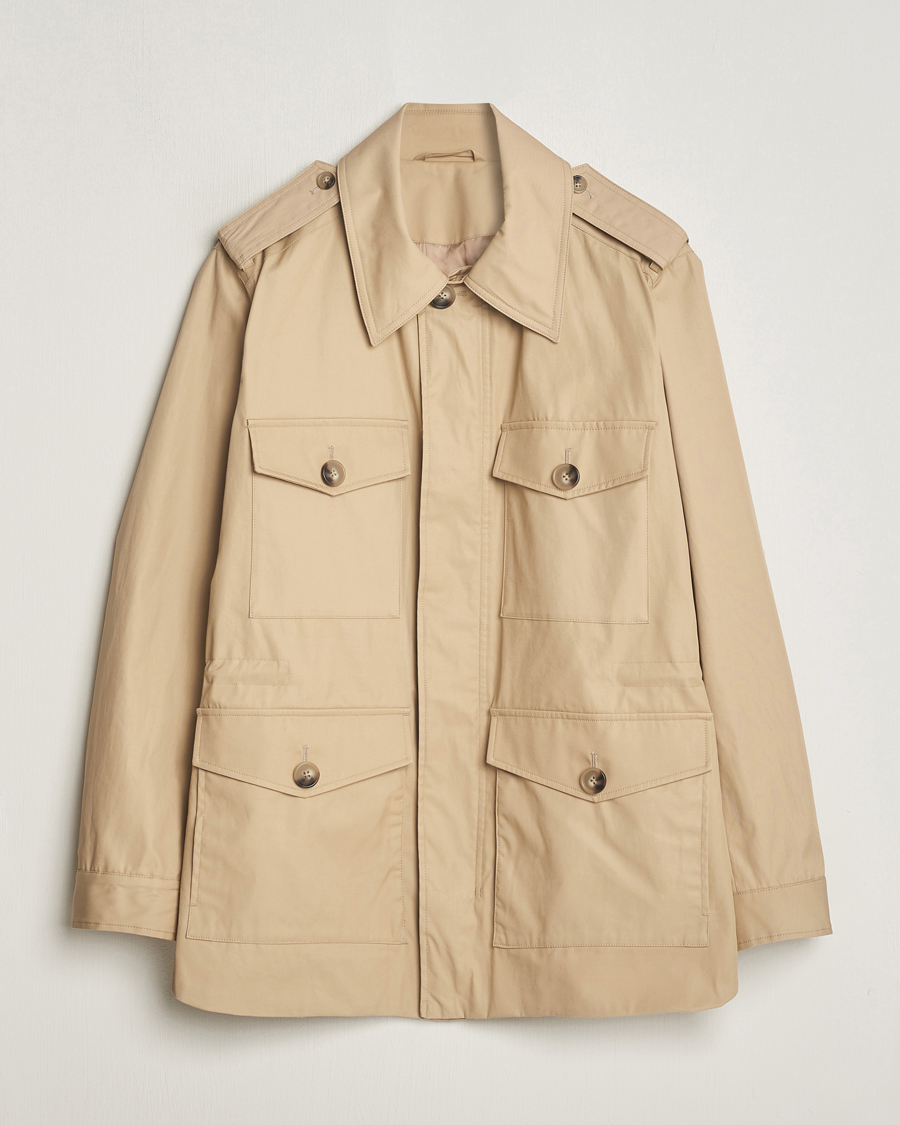 Herren | Jacken | Tiger of Sweden | Bendrik Cotton Field Jacket Moon Stone