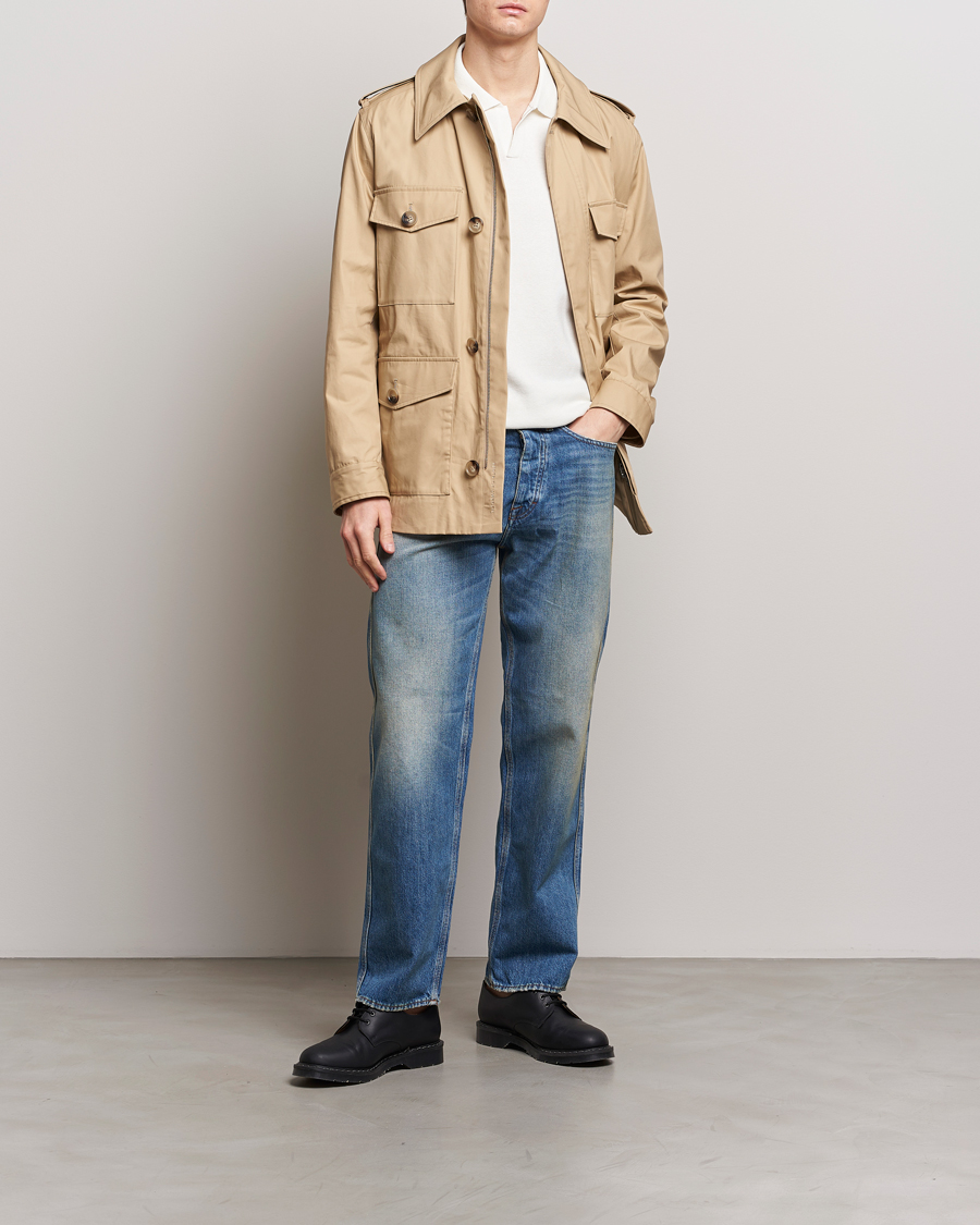 Herren | Jacken | Tiger of Sweden | Bendrik Cotton Field Jacket Moon Stone