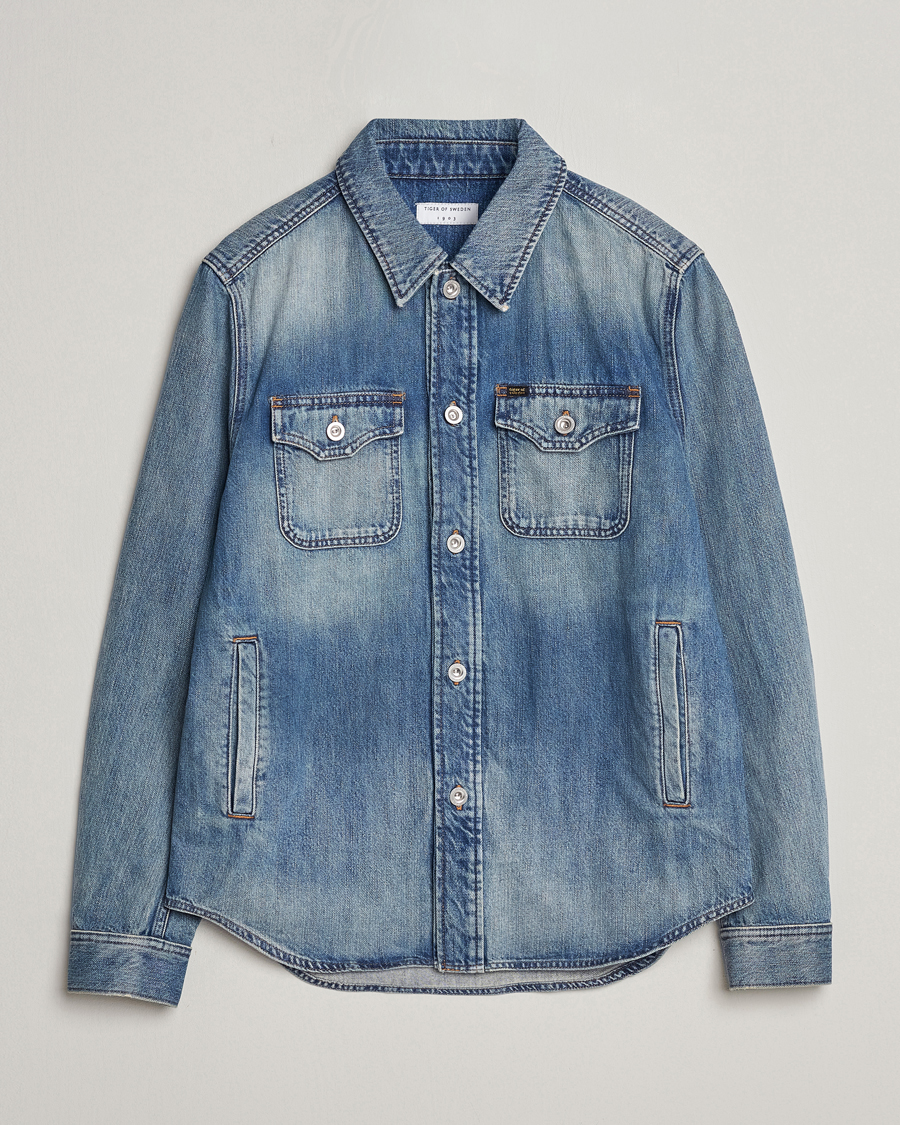 Herren | Jacken | Tiger of Sweden | Get Denim Jacket Midnight Blue