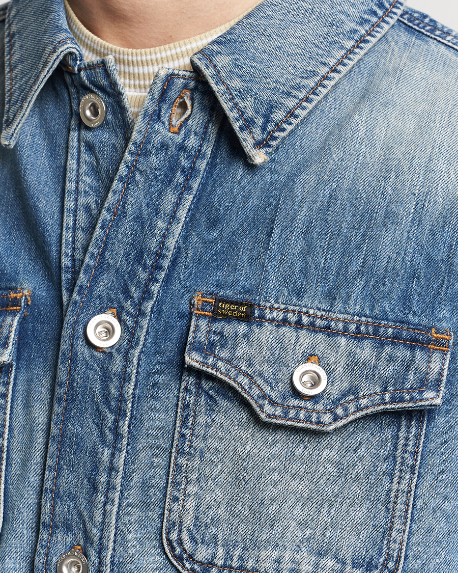 Herren | Jacken | Tiger of Sweden | Get Denim Jacket Midnight Blue