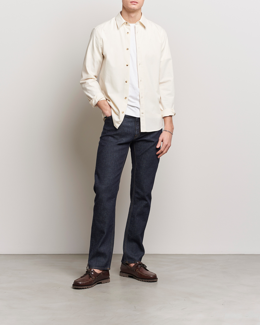 Herren | Hemden | Tiger of Sweden | Spenser Cotton Shirt Off White