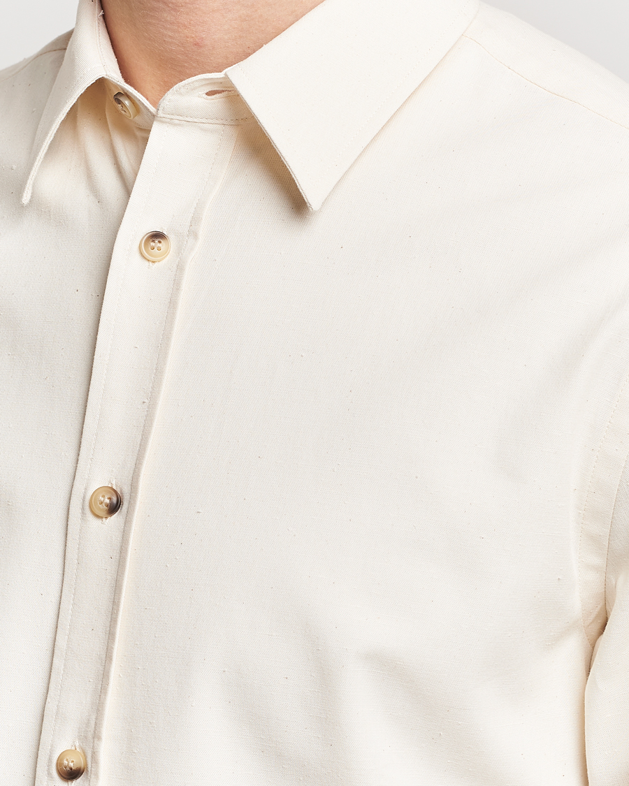 Herren | Hemden | Tiger of Sweden | Spenser Cotton Shirt Off White