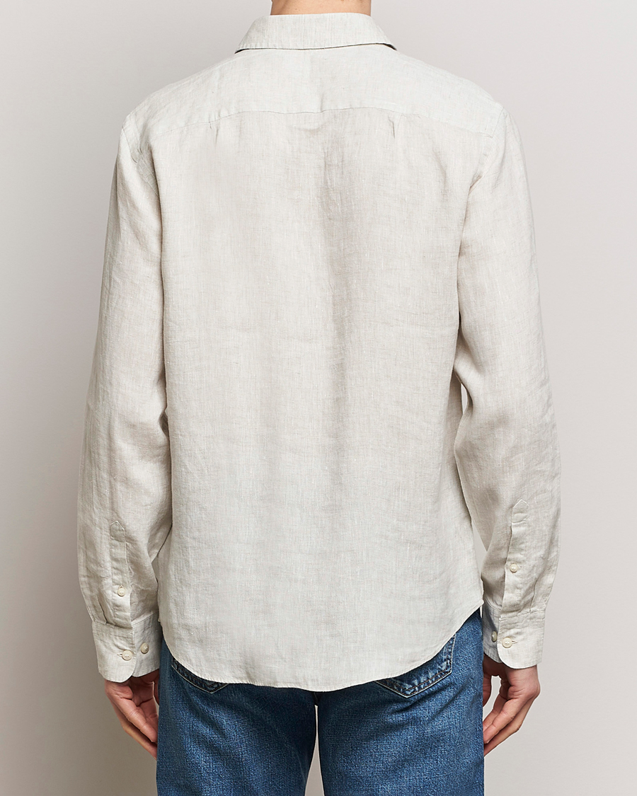 Herren | Hemden | Tiger of Sweden | Spenser Linen Shirt Pale Clay
