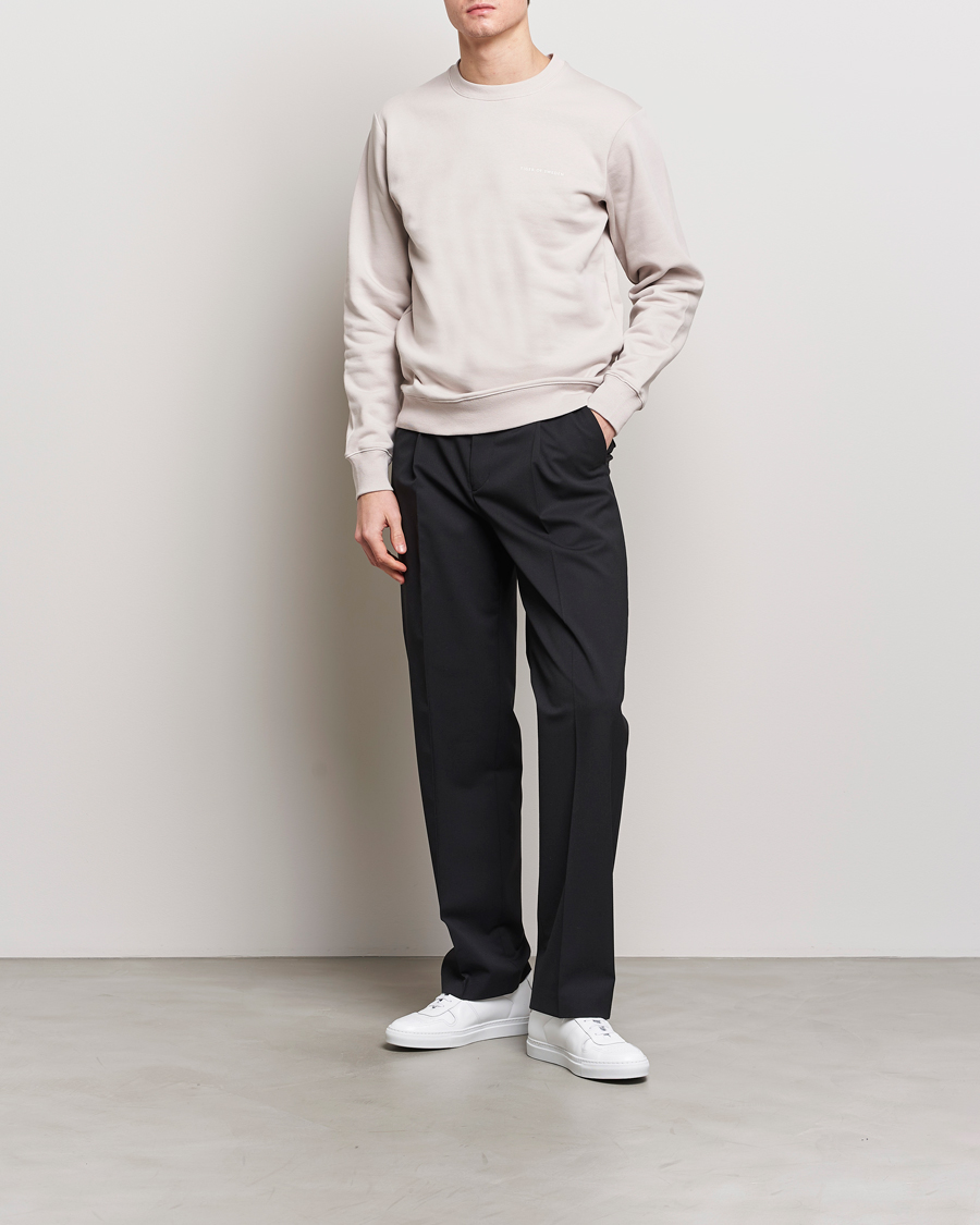 Herren | Pullover | Tiger of Sweden | Emerson Crew Neck Sweatshirt Grey Sand