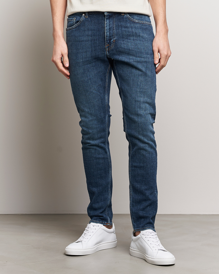 Herren | Slim fit | Tiger of Sweden | Evolve Jeans Medium Blue