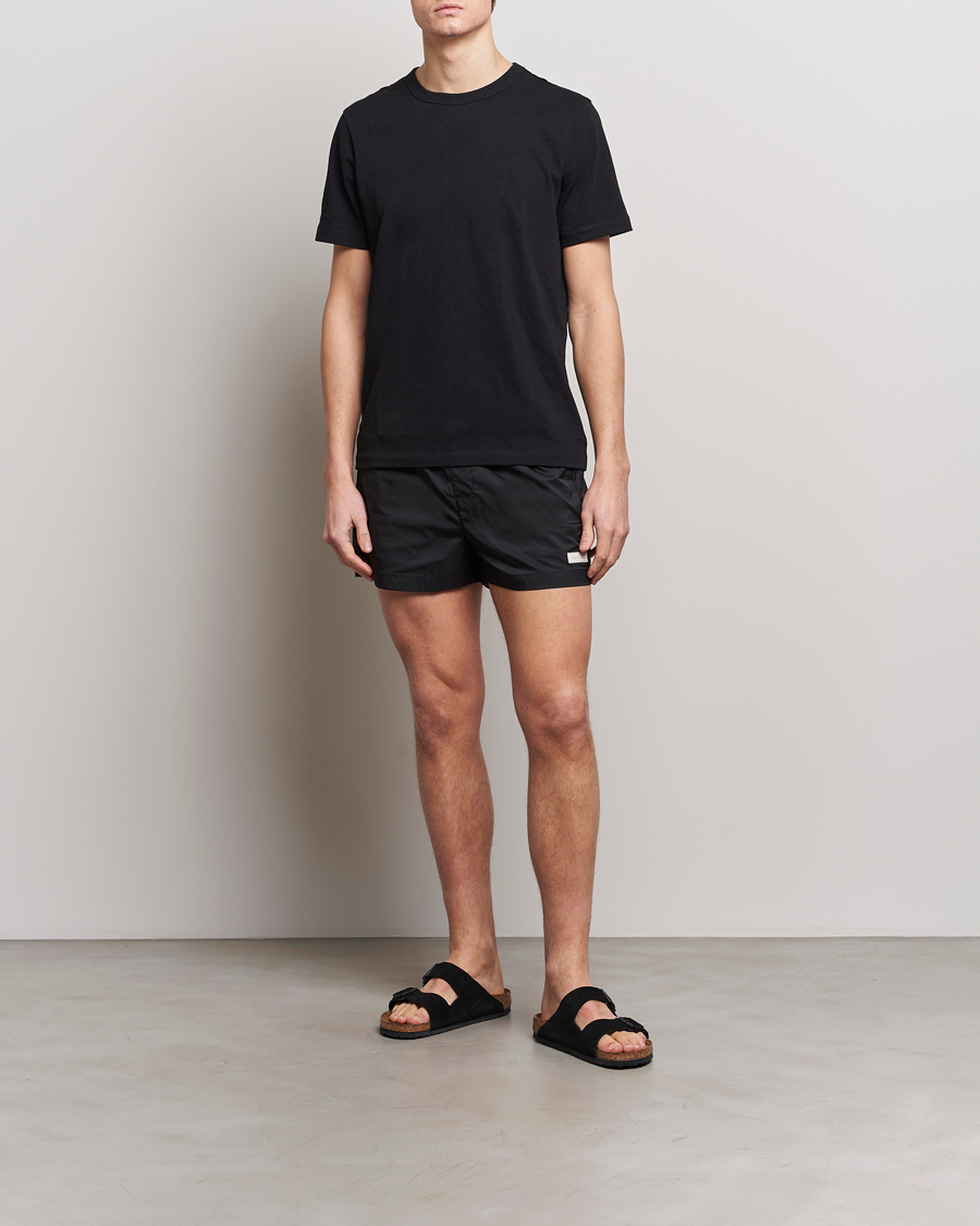Herren | Badehosen | Calvin Klein | Logo Drawstring Swimshorts Black