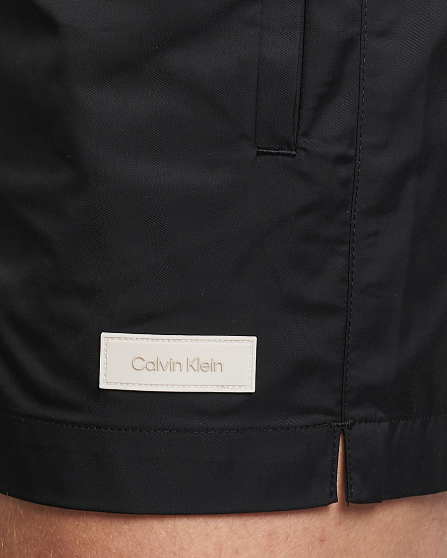 Herren | Badehosen | Calvin Klein | Logo Drawstring Swimshorts Black