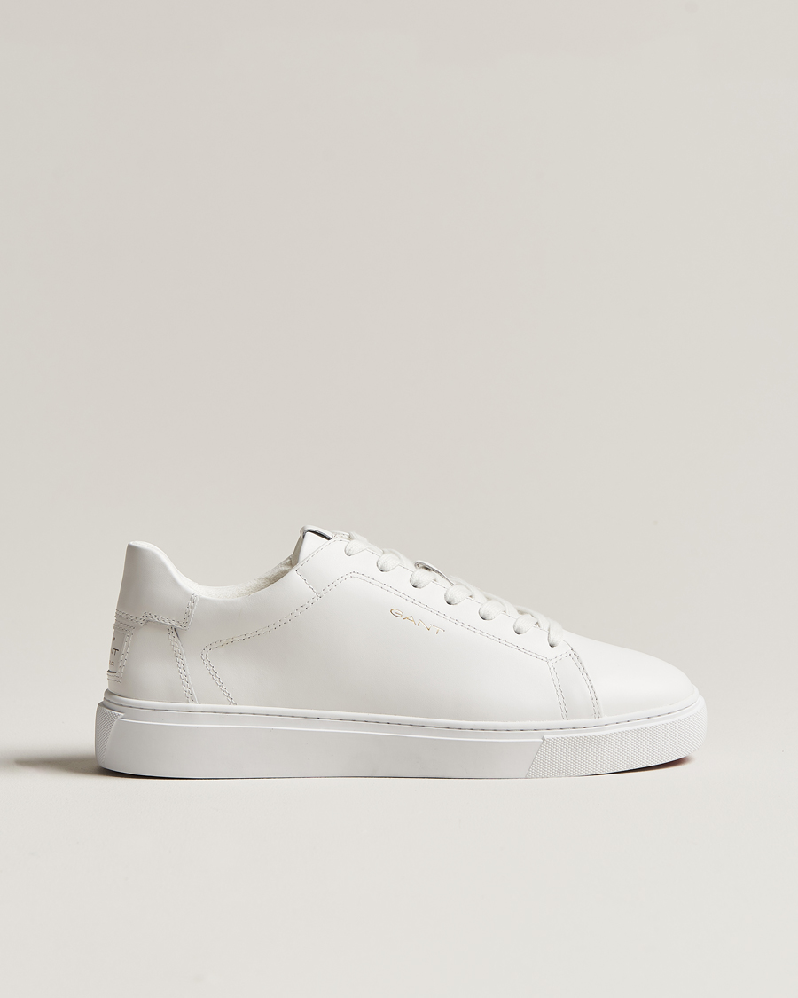 Herren | GANT Mc Julien Leather Sneaker White | GANT | Mc Julien Leather Sneaker White