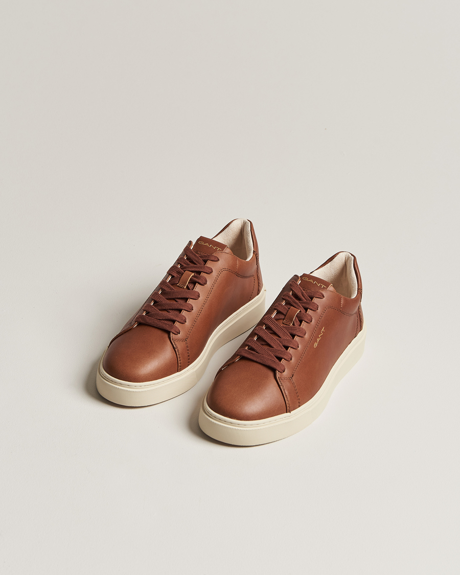 Herren | Schuhe | GANT | Mc Julien Leather Sneaker Cognac