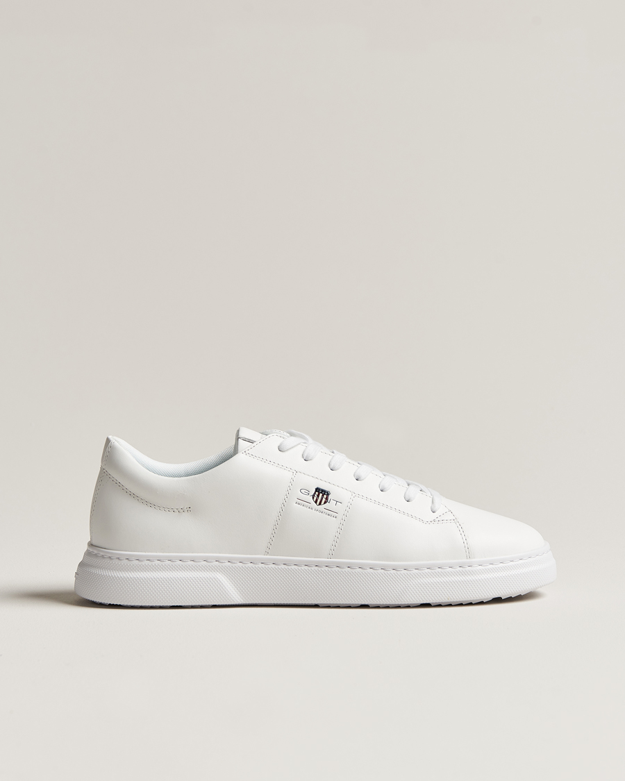 Herren | GANT Joree Lightweight Leather Sneaker White | GANT | Joree Lightweight Leather Sneaker White