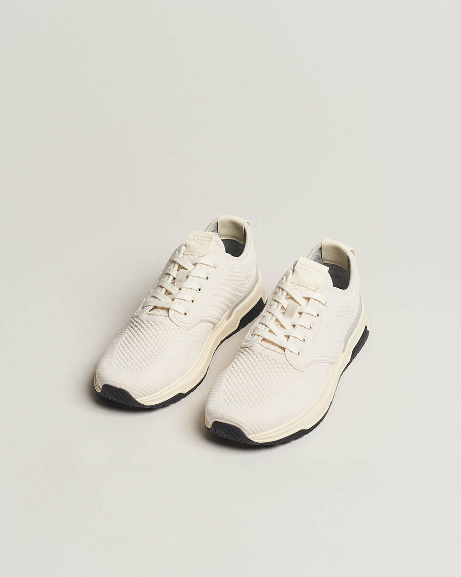 Herren | Weiße Sneakers | GANT | Jeuton Mesh Sneaker Off White