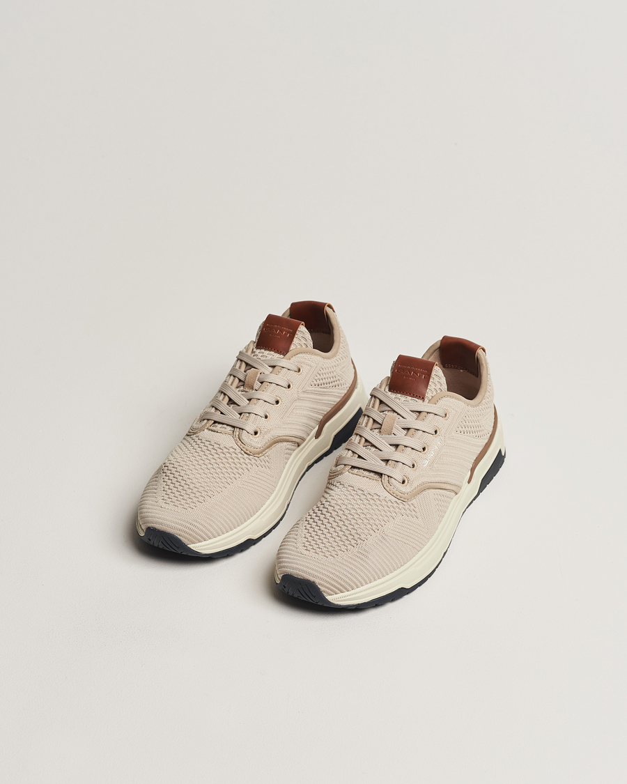 Herren | GANT Jeuton Mesh Sneaker Taupe | GANT | Jeuton Mesh Sneaker Taupe
