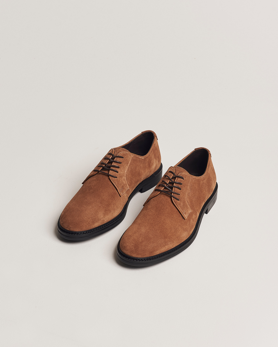 Herren | GANT Bidford Suede Derby Cognac | GANT | Bidford Suede Derby Cognac
