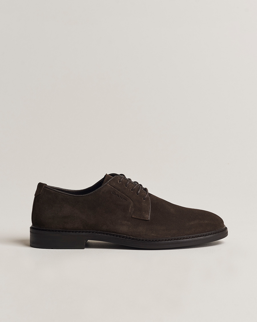 Herren | GANT Bidford Suede Derby Coffee Brown | GANT | Bidford Suede Derby Coffee Brown