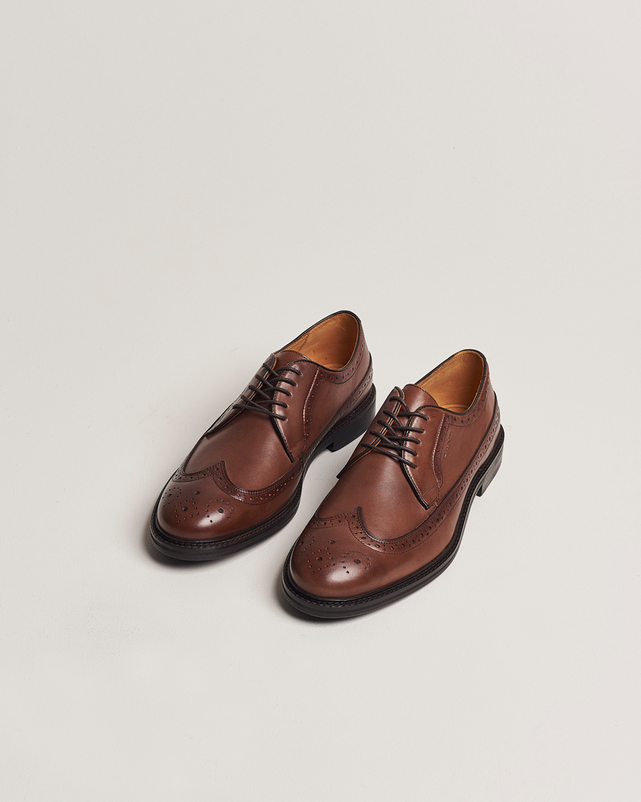 Herren | GANT Bidford Leather Brogues Cognac | GANT | Bidford Leather Brogues Cognac