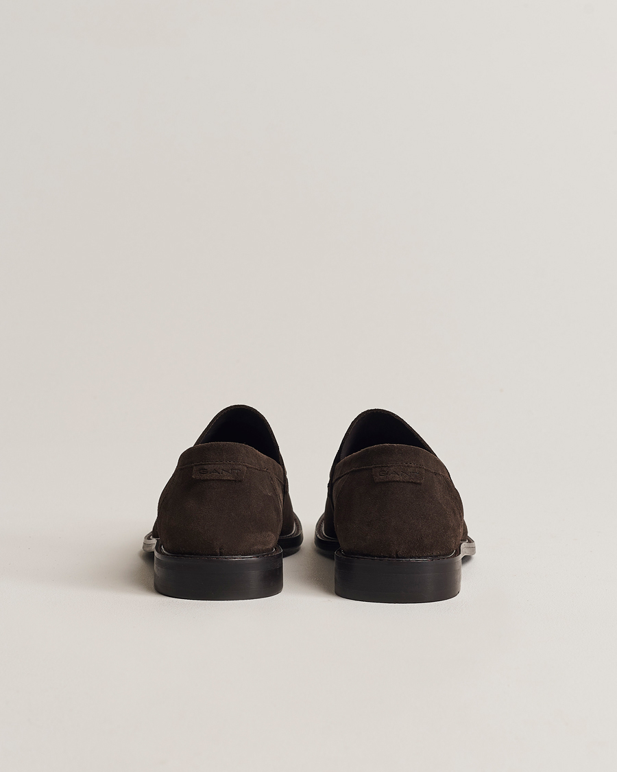 Herren | GANT Lozham Suede Loafer Coffee Brown | GANT | Lozham Suede Loafer Coffee Brown